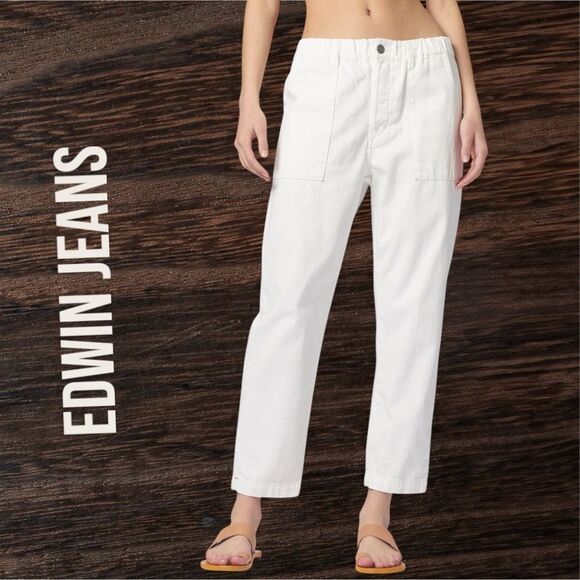 EDWIN ANTHROPOLOGIE Women’s Malia Utility Boyfriend Jeans in the Size 27 - Picture 10 of 11